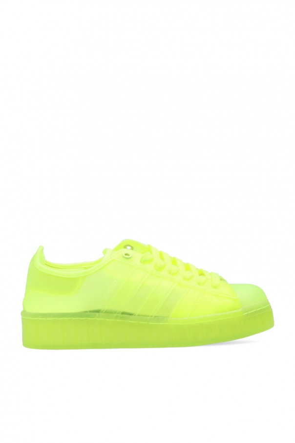 Adidas kids' on sale superstar ii neon